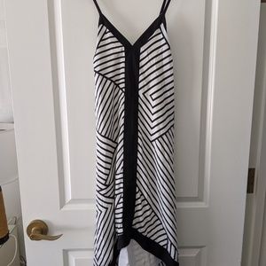 Rachel Roy - Black & White Striped Dress